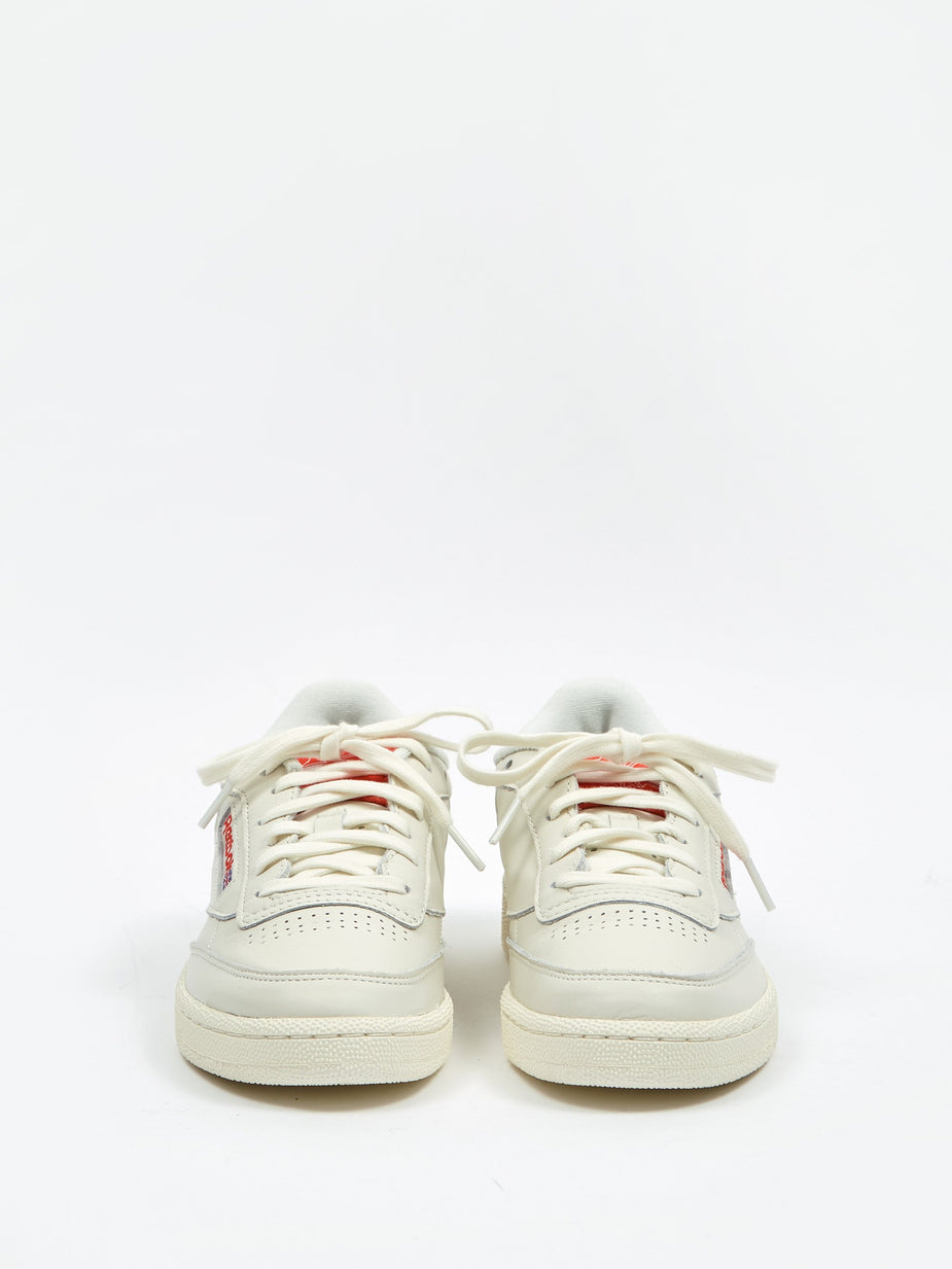 Reebok Reebok Club C 85 MU - Chalk/Radiant Red/Humble Blue - Red