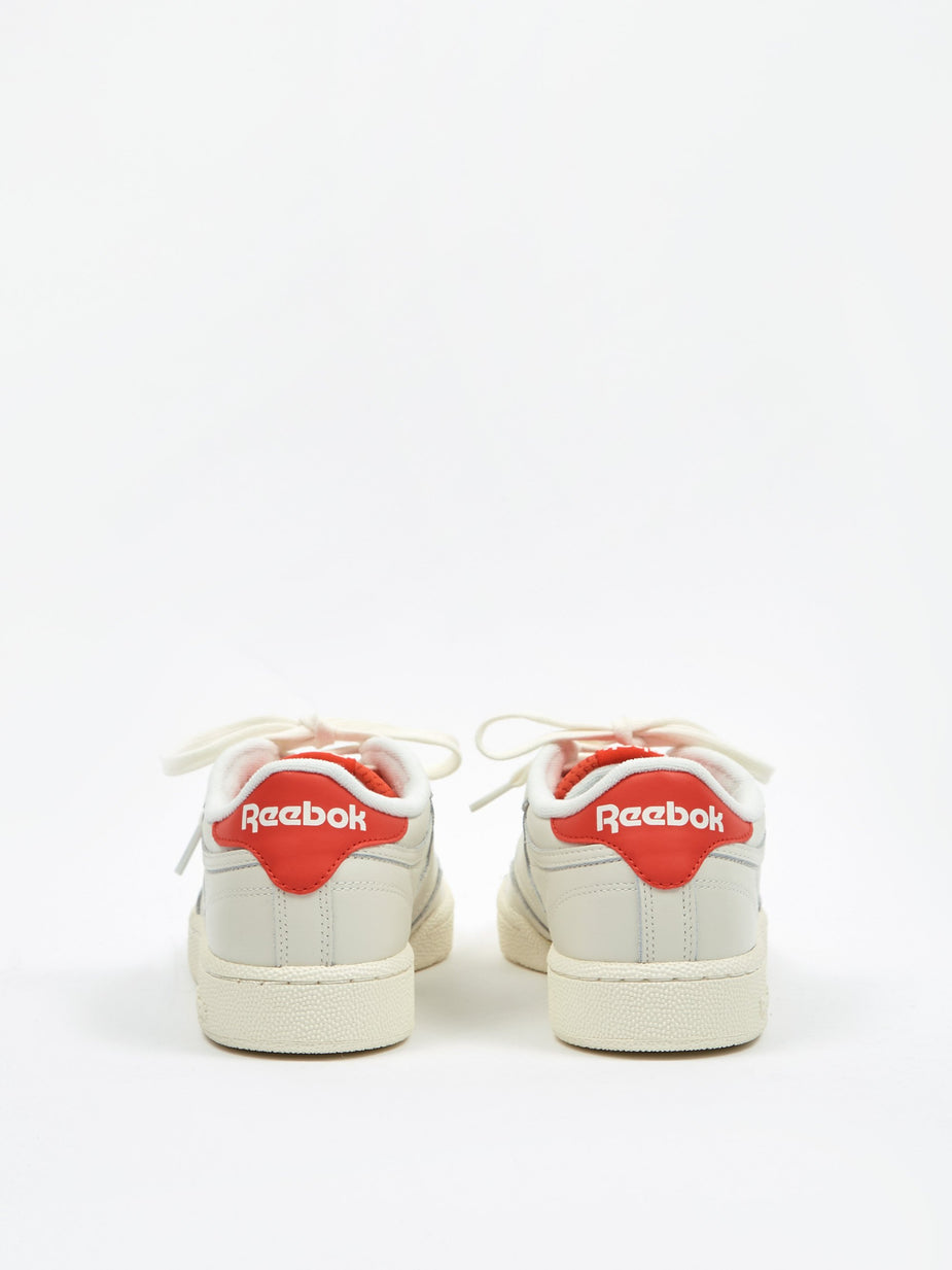 Reebok Reebok Club C 85 MU - Chalk/Radiant Red/Humble Blue - Red