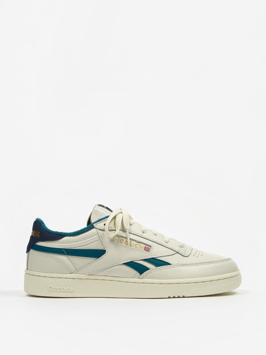 Reebok Reebok Club C Revenge MU - Chalk/Navy/Teal - Blue