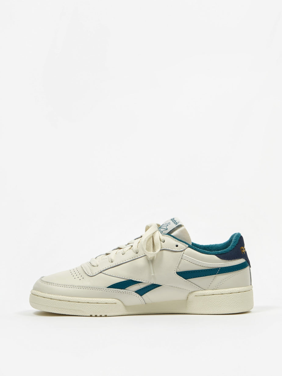 Reebok Reebok Club C Revenge MU - Chalk/Navy/Teal - Blue