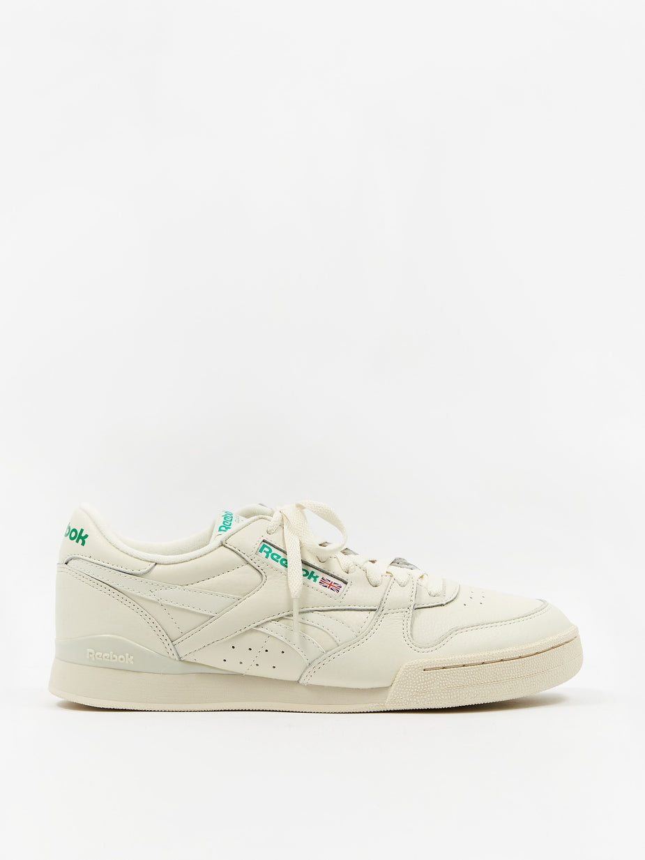 Reebok Reebok Phase 1 Pro MU - Chalk/Paper White/Emerald - White