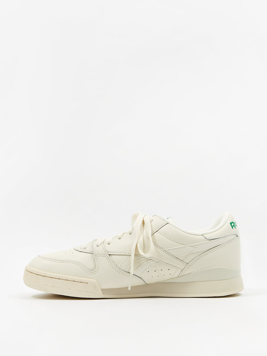 Reebok Reebok Phase 1 Pro MU - Chalk/Paper White/Emerald - White