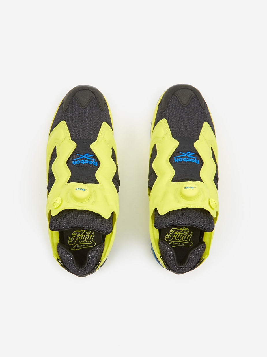 Reebok Reebok x Awake NY Instapump Fury OG - Black/Yellow/Blue - Yellow