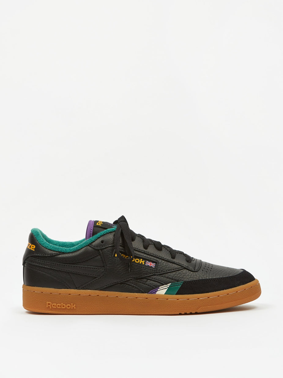 Reebok Reebok x Bronze Club C Revenge - Black/Green/Purple - Green