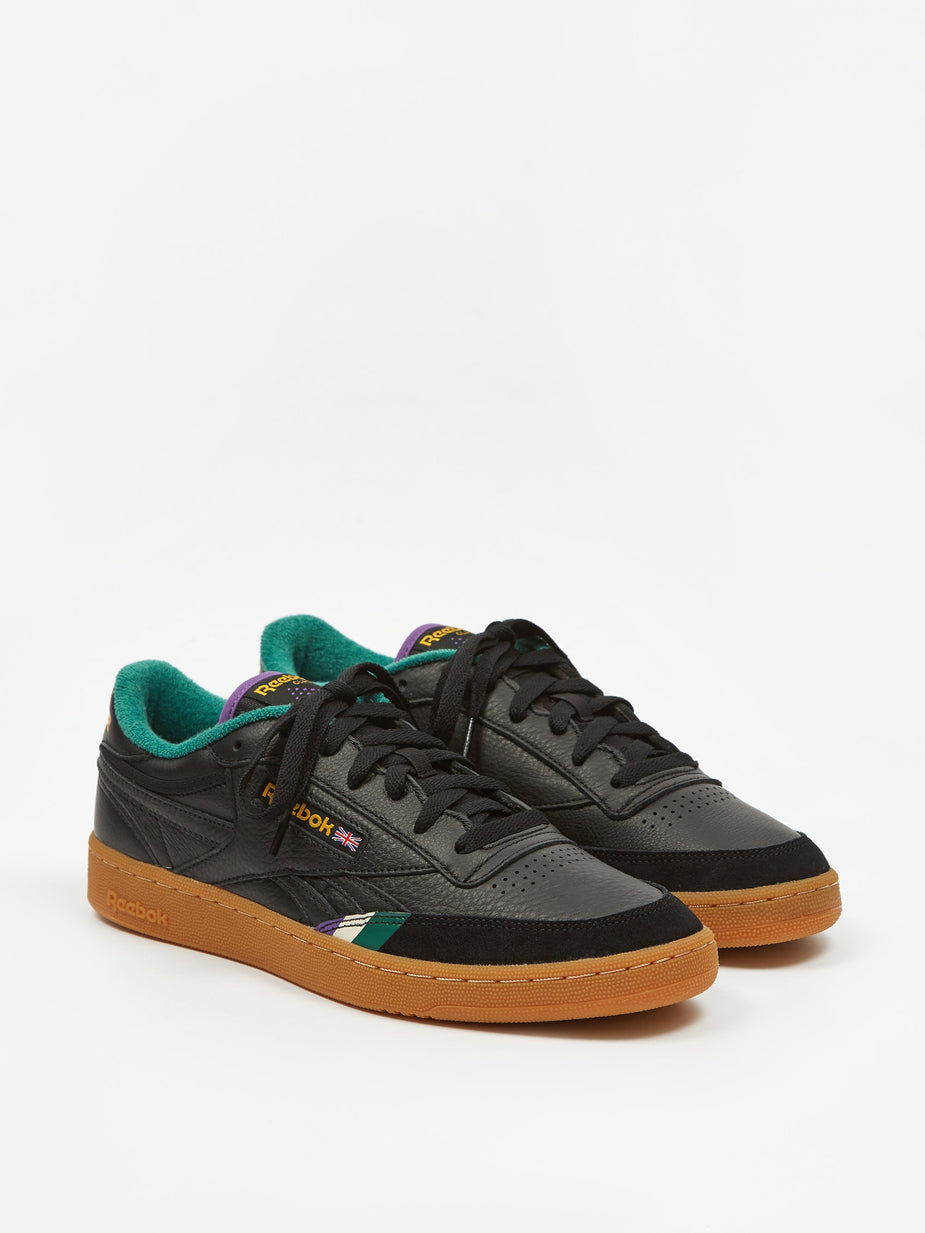 Reebok Reebok x Bronze Club C Revenge - Black/Green/Purple - Green