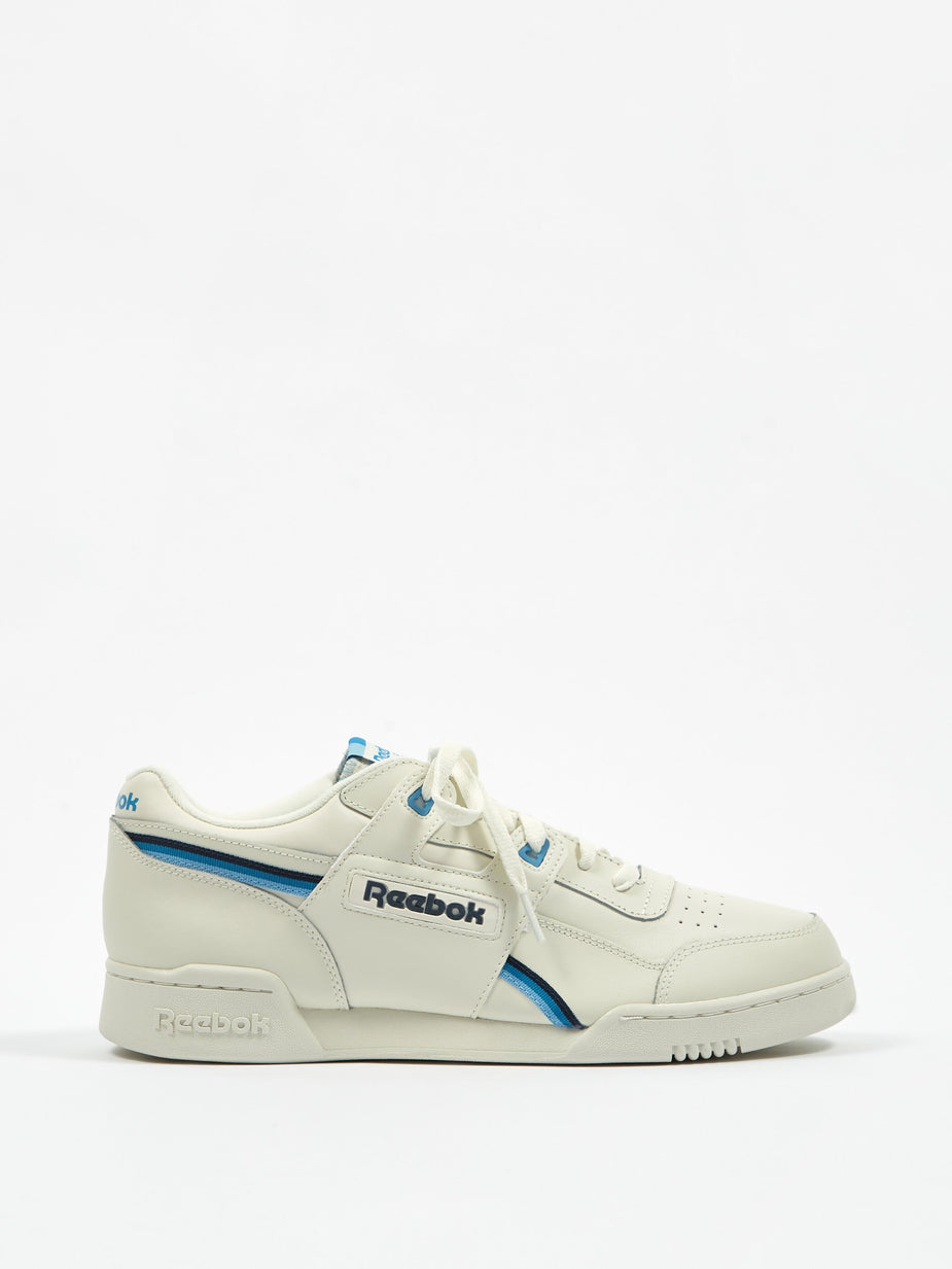 Reebok Reebok Workout Plus MU - Chalk/Navy/Cyan - Blue