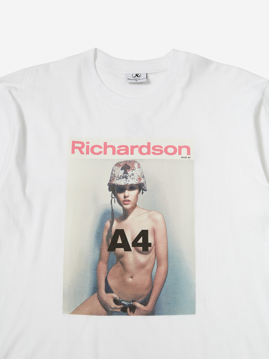 Richardson Richardson A4 Cover T-Shirt - White - White