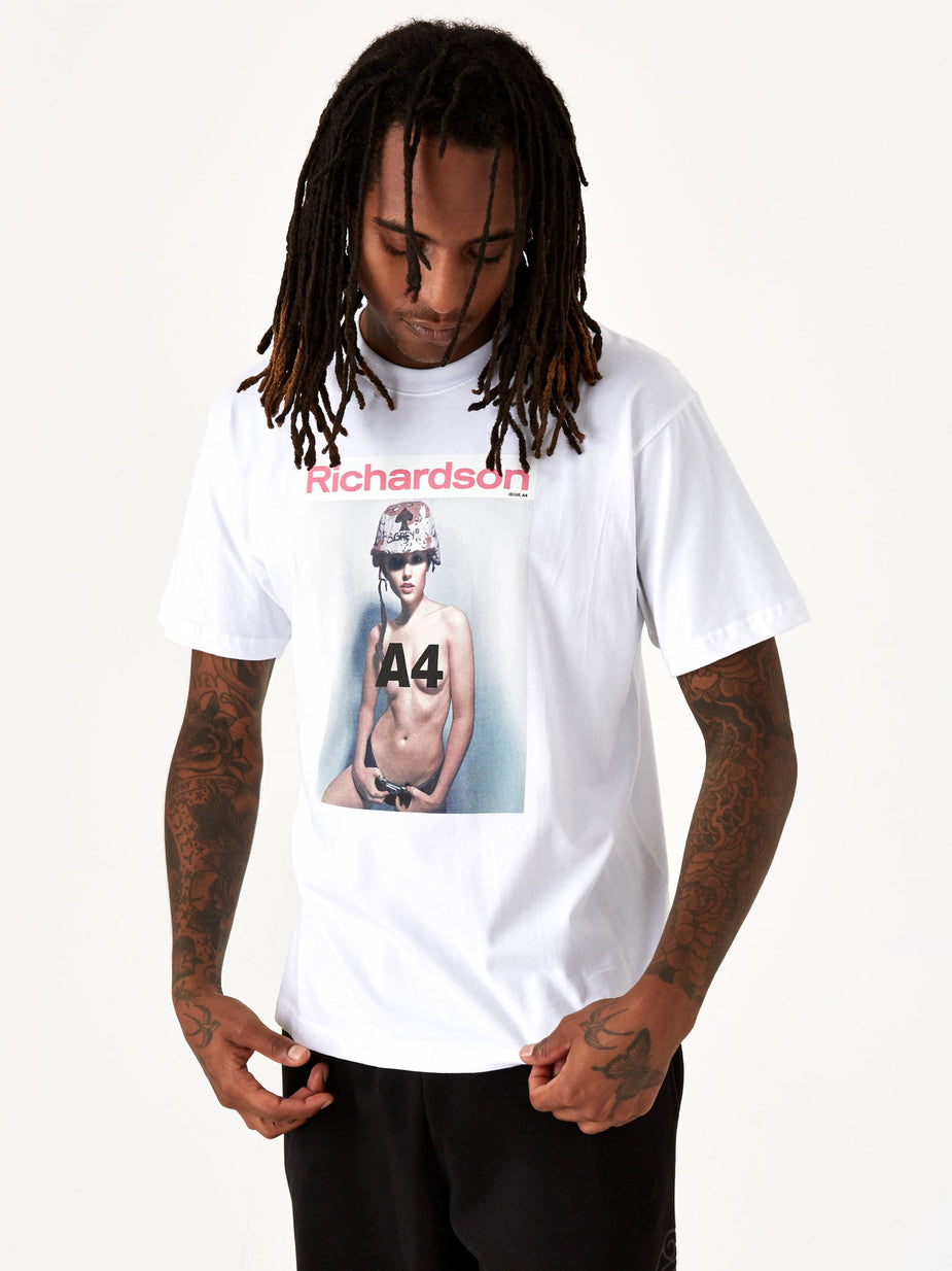 Richardson Richardson A4 Cover T-Shirt - White - White