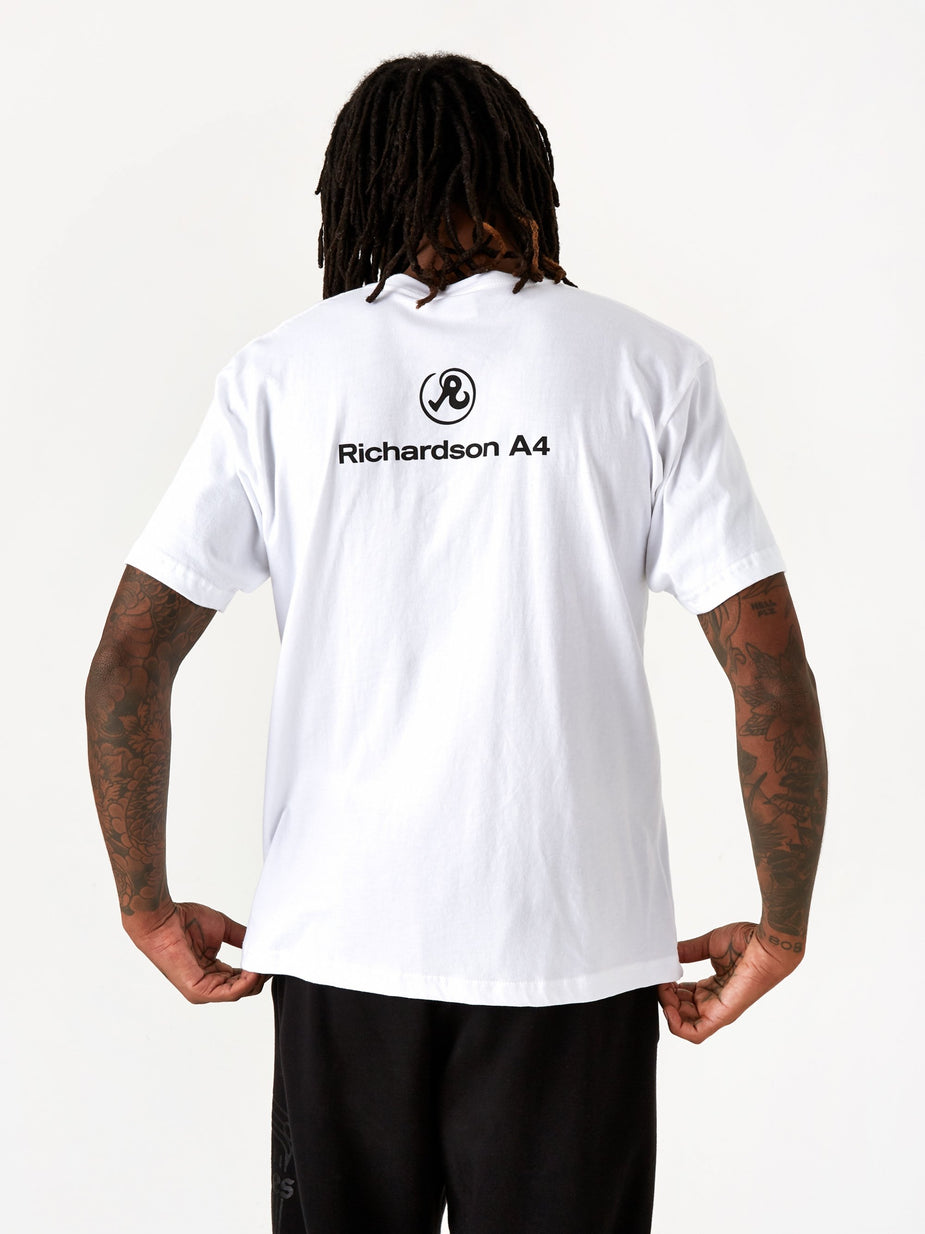 Richardson Richardson A4 Cover T-Shirt - White - White