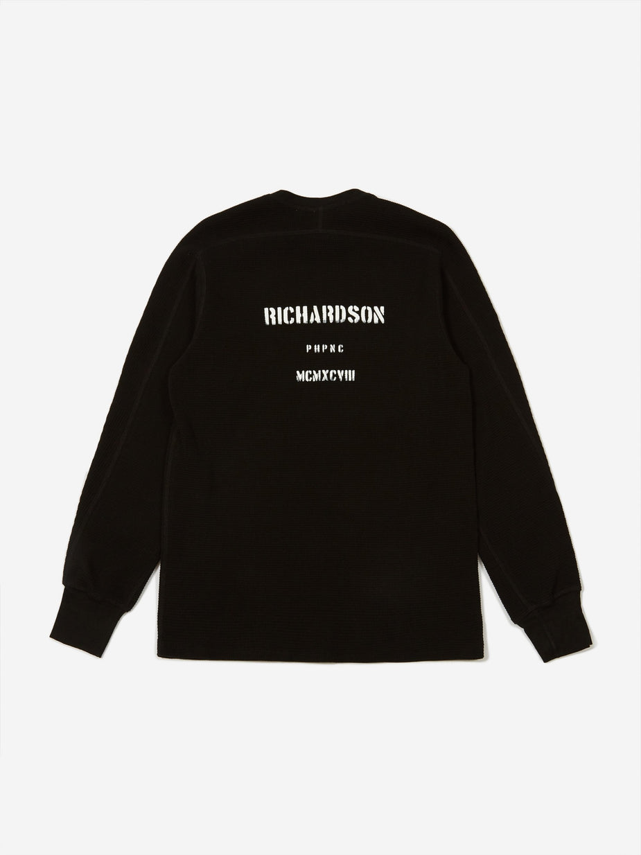 Richardson Richardson Thermal Longsleeve T-Shirt - Black - Black