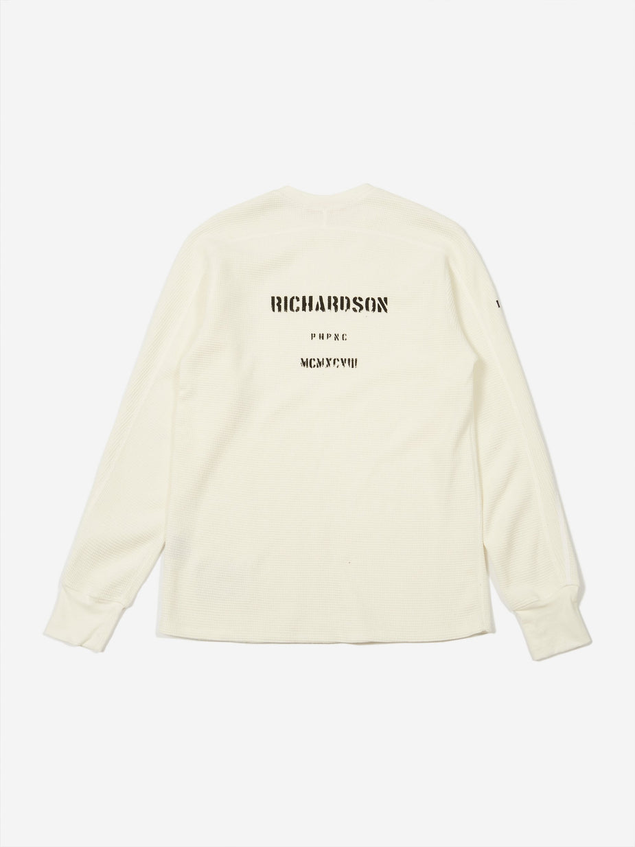 Richardson Richardson Thermal Longsleeve T-Shirt - White - White