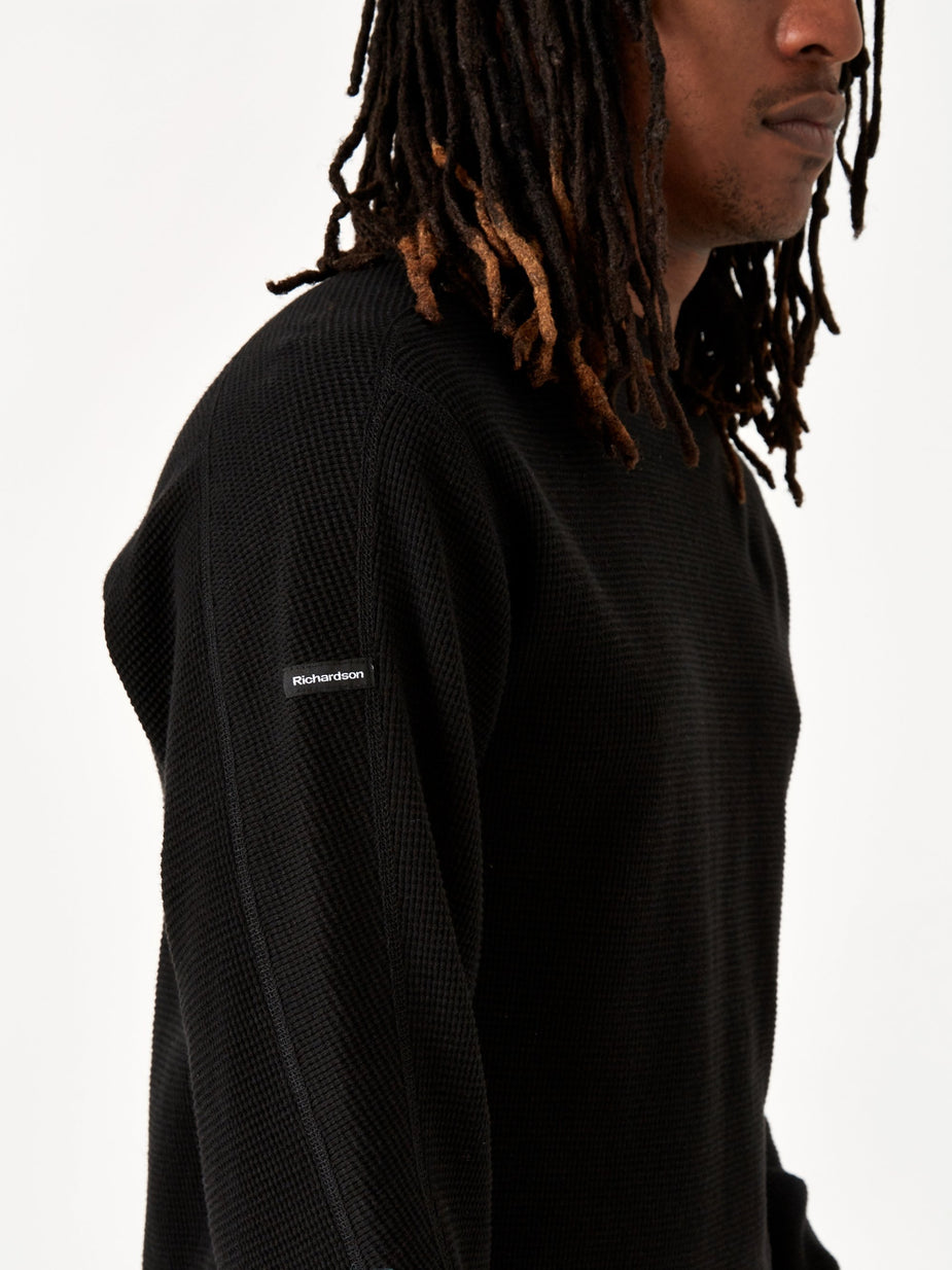 Richardson Richardson Thermal Longsleeve T-Shirt - Black - Black