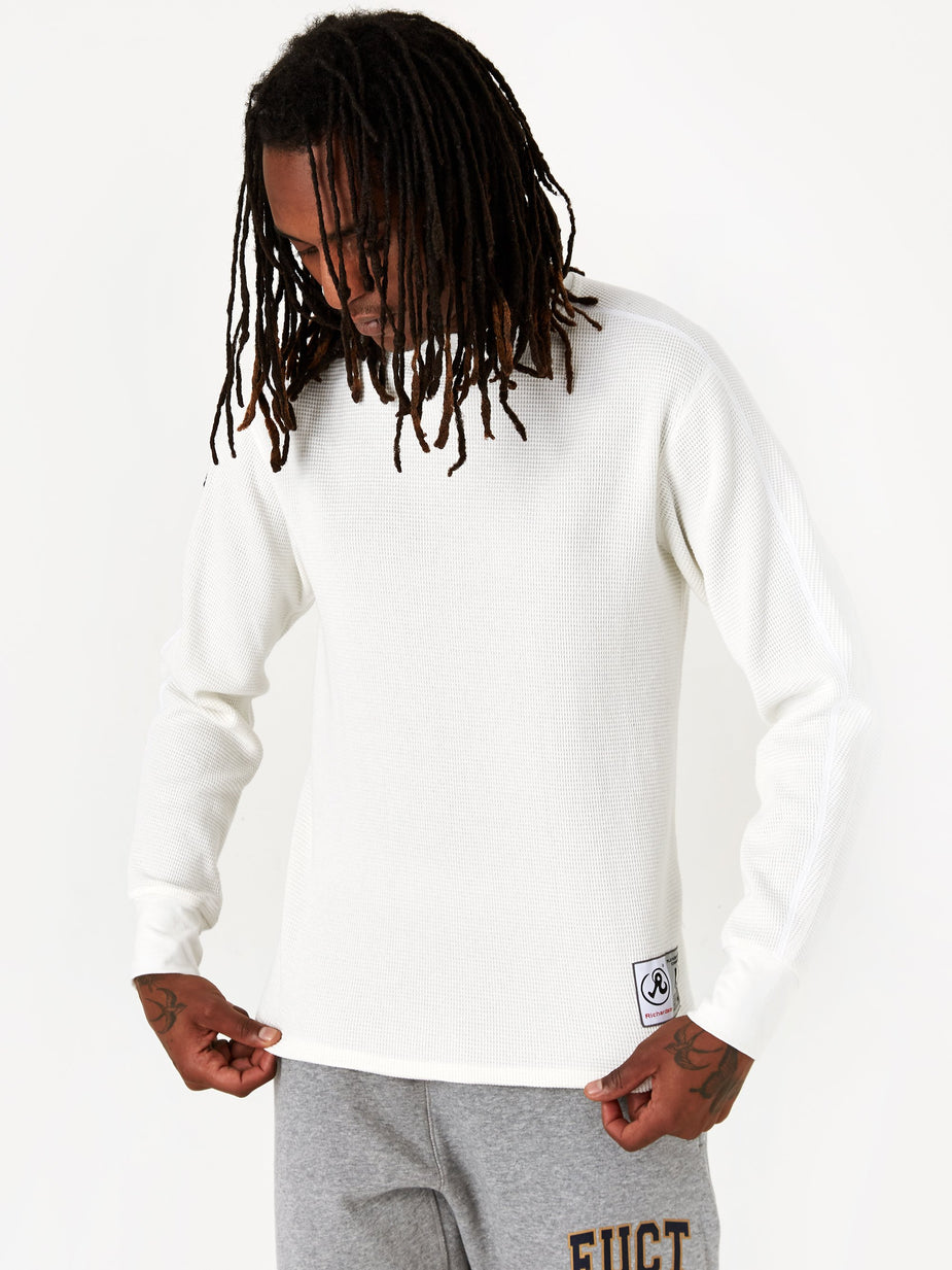 Richardson Richardson Thermal Longsleeve T-Shirt - White - White