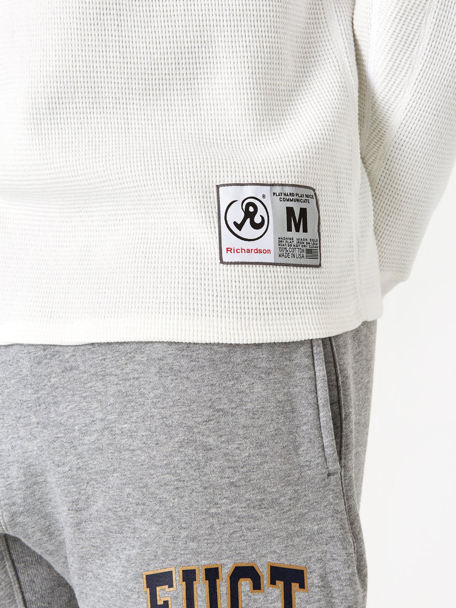 Richardson Richardson Thermal Longsleeve T-Shirt - White - White