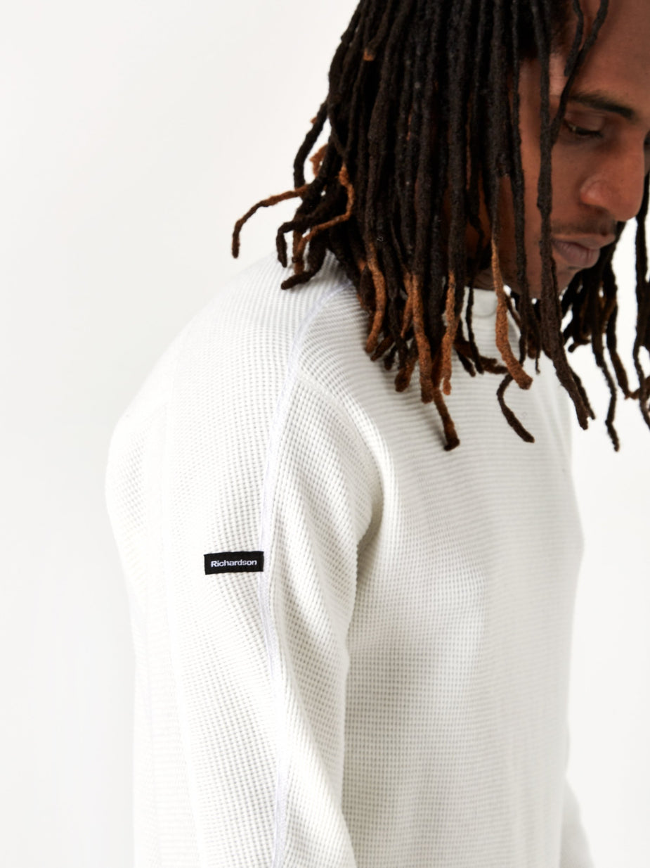 Richardson Richardson Thermal Longsleeve T-Shirt - White - White