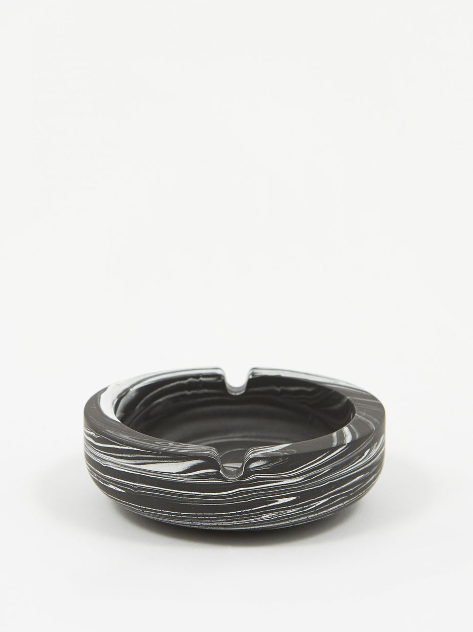 R&L Design Studio R&L Design Studio Jesmonite Black Marble Ashtray - Other