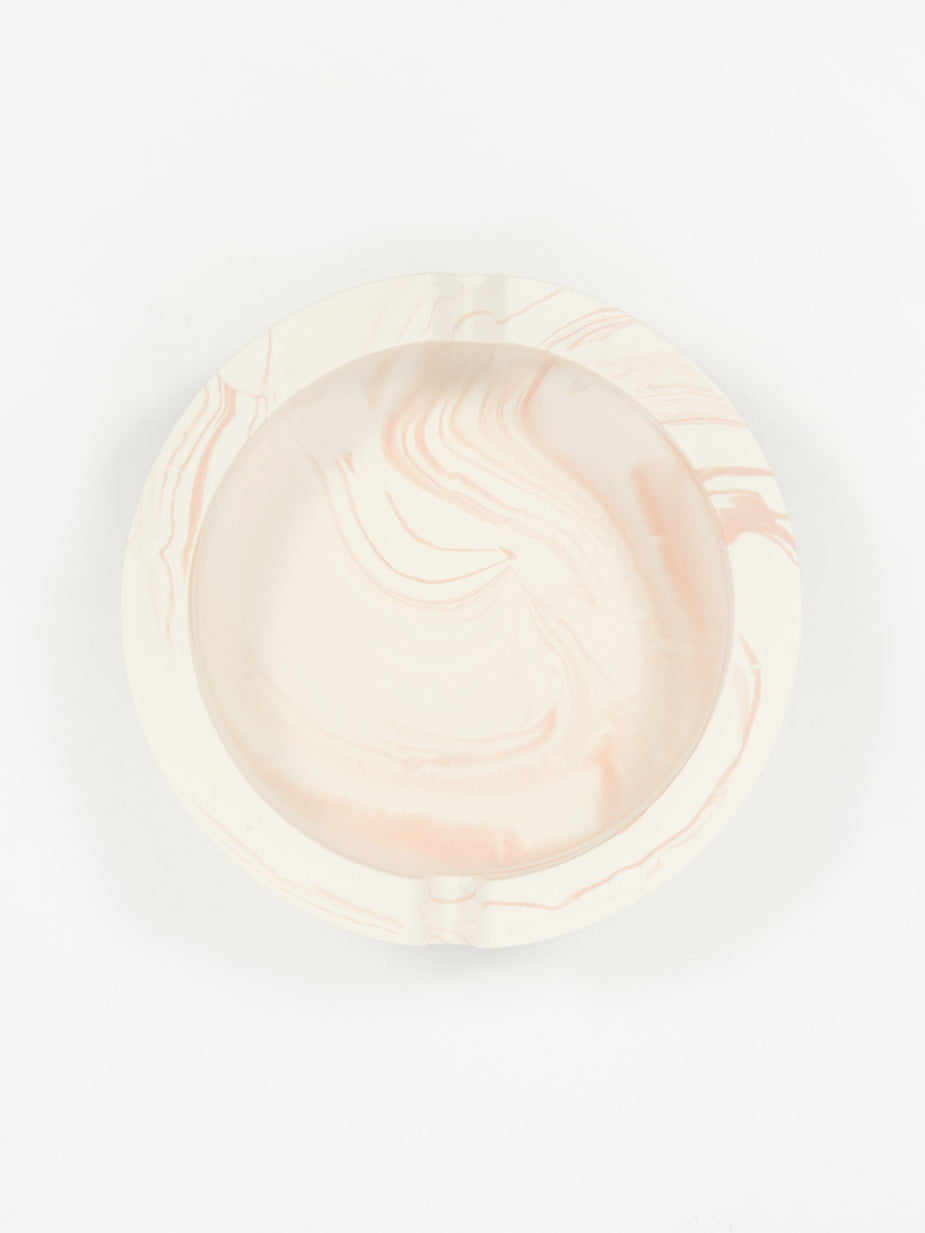 R&L Design Studio R&L Design Studio Jesmonite Pink Marble Ashtray - Other