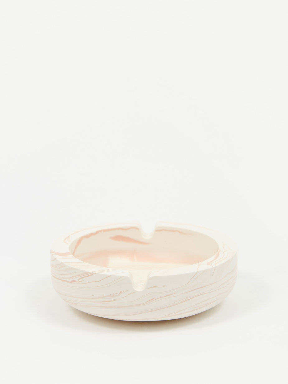 R&L Design Studio R&L Design Studio Jesmonite Pink Marble Ashtray - Other