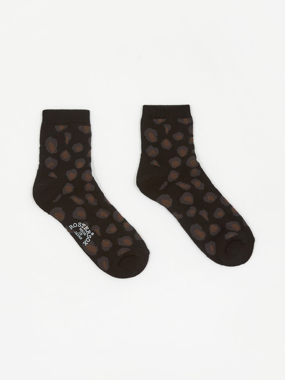 Rostersox Rostersox Animal Short Sock - Black - Black