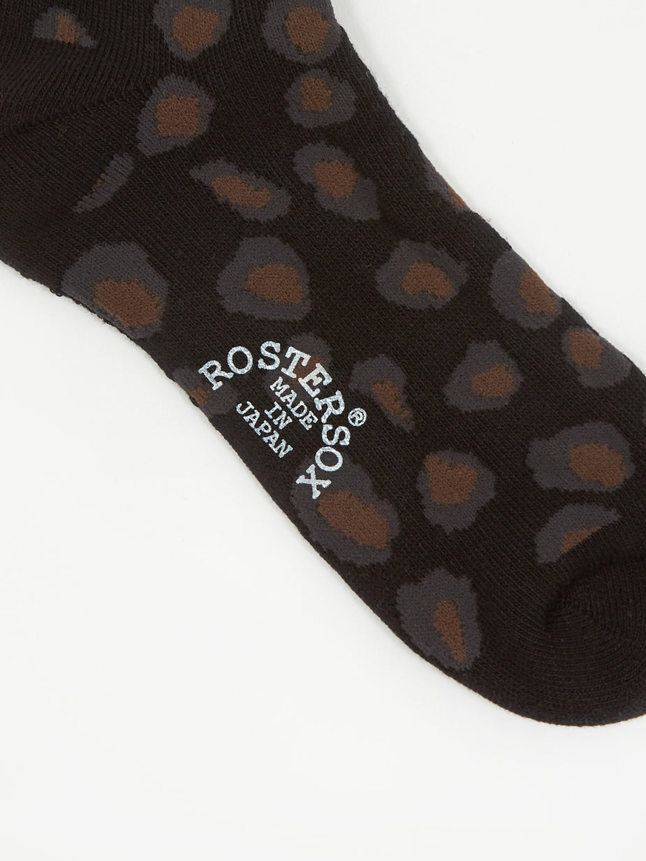 Rostersox Rostersox Animal Short Sock - Black - Black