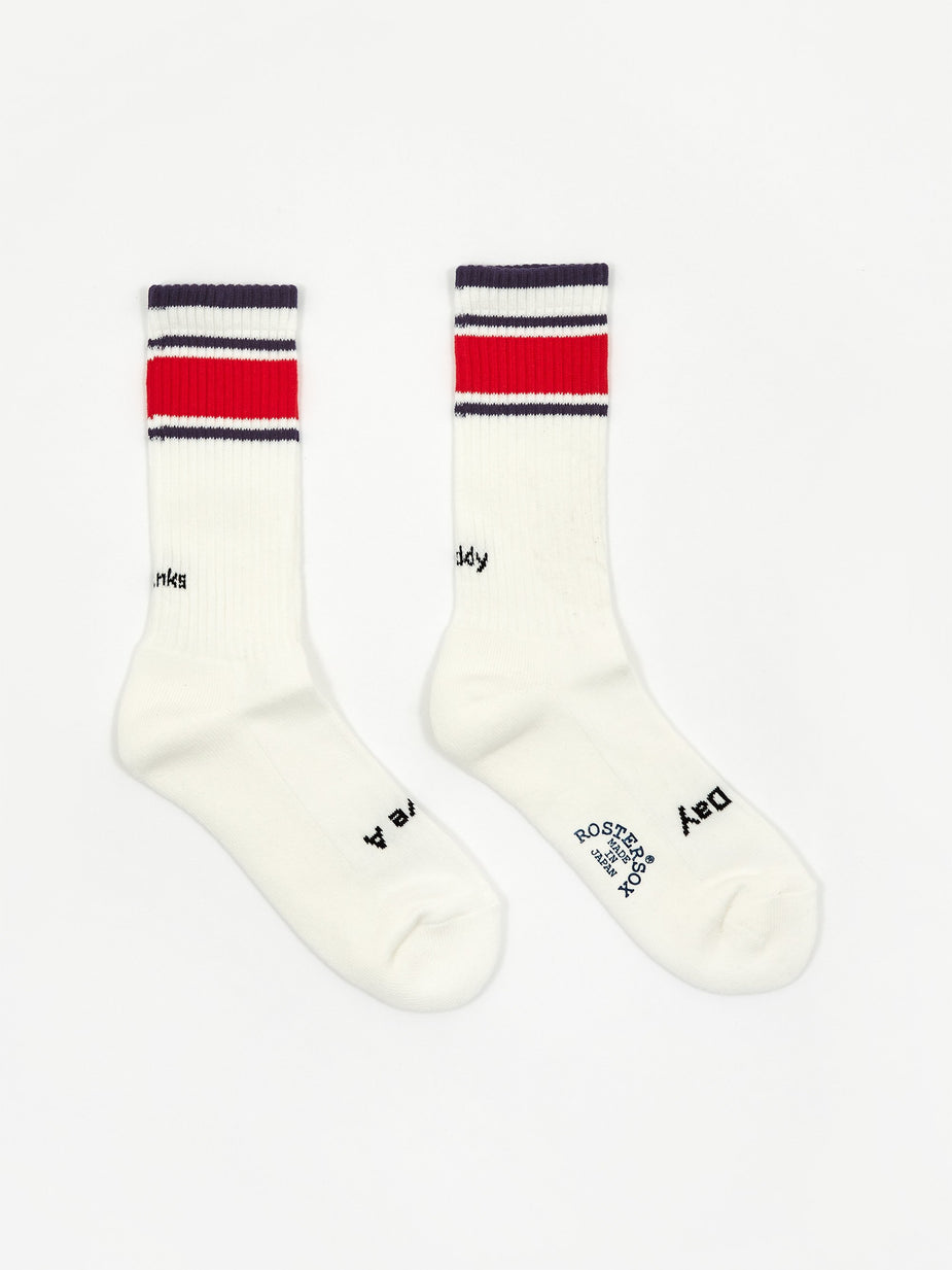 Rostersox Rostersox Thanks Buddy Sock - Red - Red