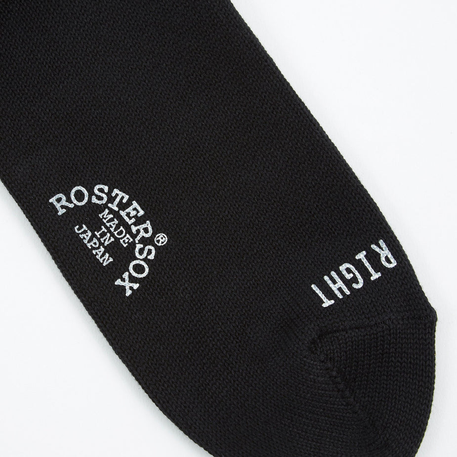 Rostersox Rostersox Star by X Socks - Black. - Black