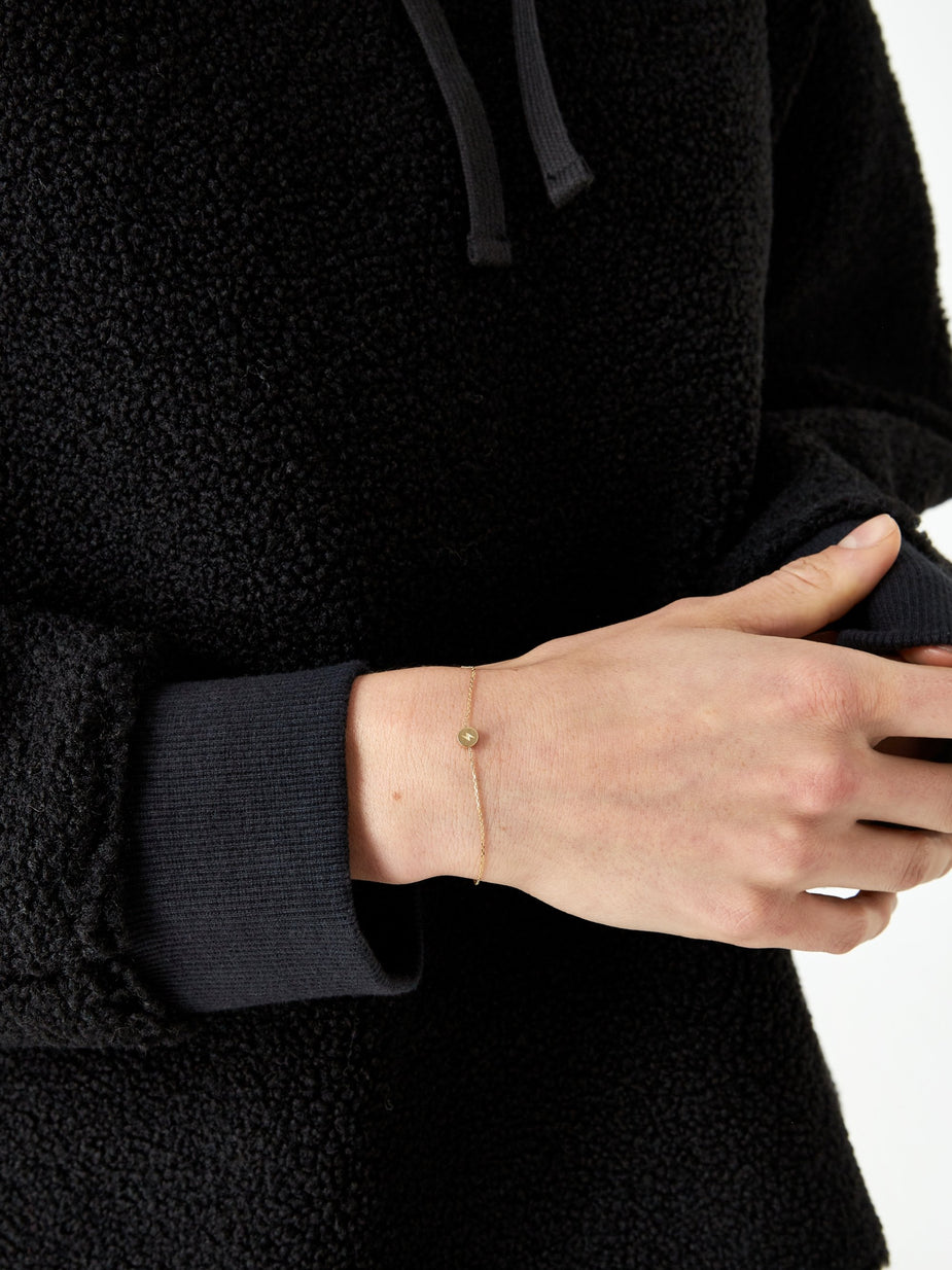 Ruifier Ruifier Modern Words Lightning Bracelet - 18ct Yellow Gold - Gold