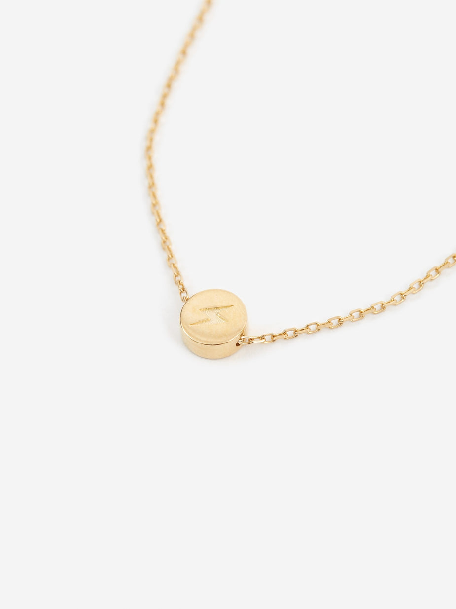 Ruifier Ruifier Modern Words Lightning Bracelet - 18ct Yellow Gold - Gold