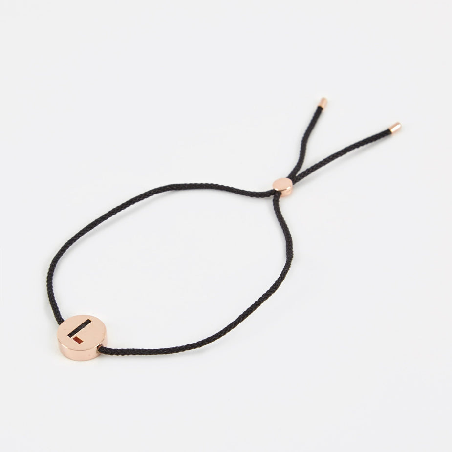 Ruifier Ruifier Black Cord L Bracelet - Other