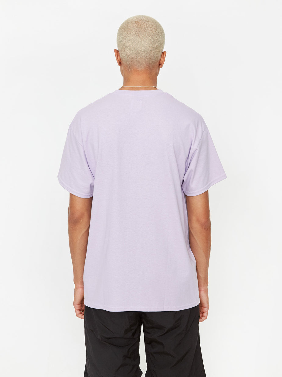 Sasquatchfabrix Sasquatchfabrix “火あぶりつくす” T-Shirt - Light Purple - Purple