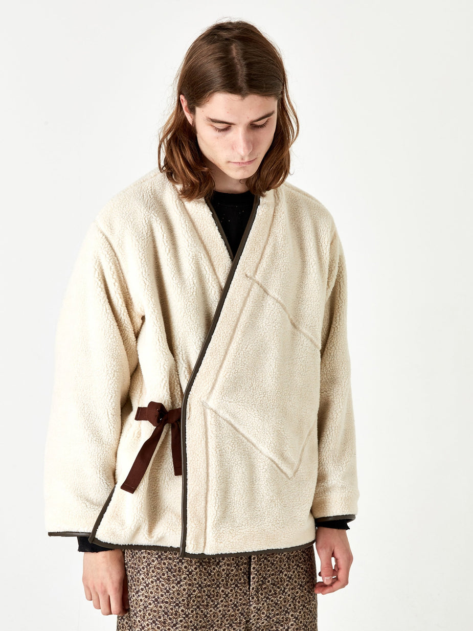 Sasquatchfabrix. Sasquatchfabrix Boa Hanten Jacket - Beige - Neutrals