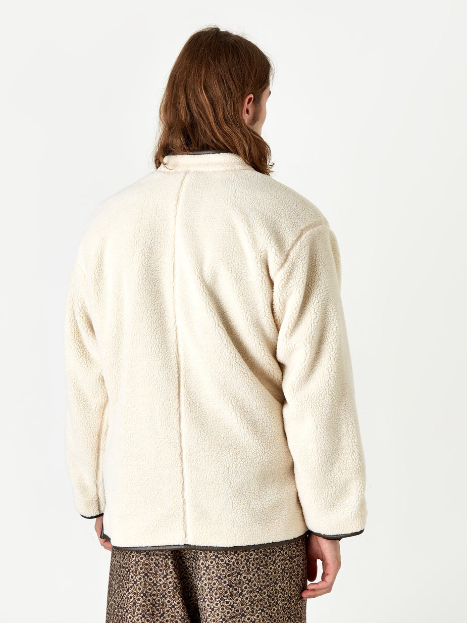 Sasquatchfabrix. Sasquatchfabrix Boa Hanten Jacket - Beige - Neutrals