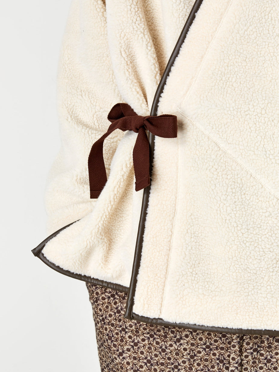 Sasquatchfabrix. Sasquatchfabrix Boa Hanten Jacket - Beige - Neutrals
