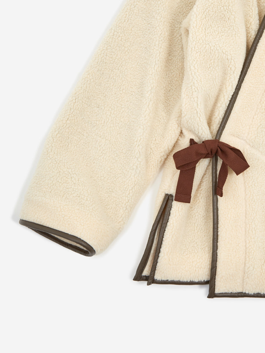 Sasquatchfabrix. Sasquatchfabrix Boa Hanten Jacket - Beige - Neutrals