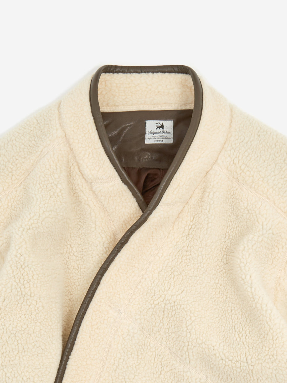 Sasquatchfabrix. Sasquatchfabrix Boa Hanten Jacket - Beige - Neutrals