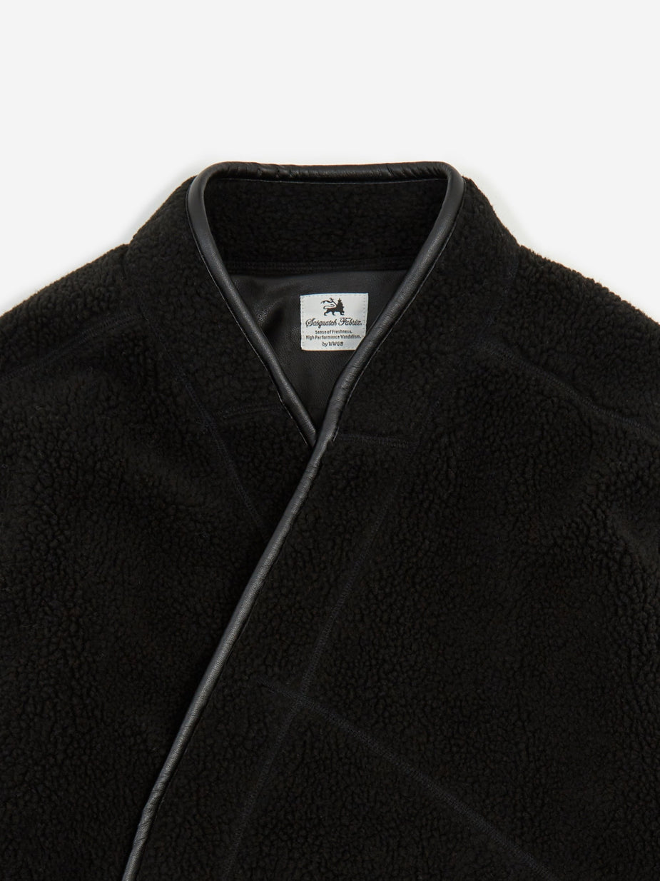 Sasquatchfabrix. Sasquatchfabrix Boa Hanten Jacket - Black - Black