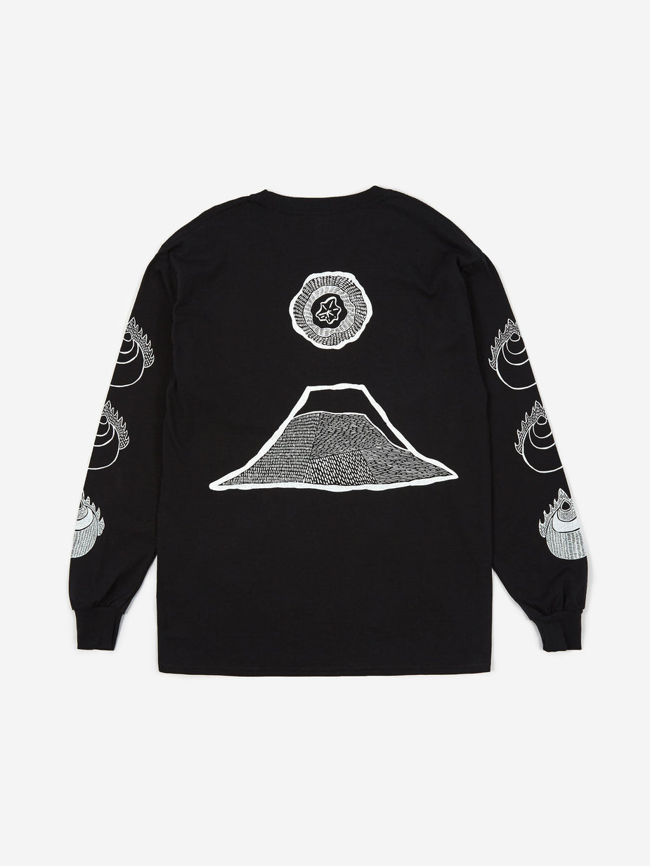Sasquatchfabrix. Sasquatchfabrix. Fuji Longsleeve T-Shirt - Black - Black