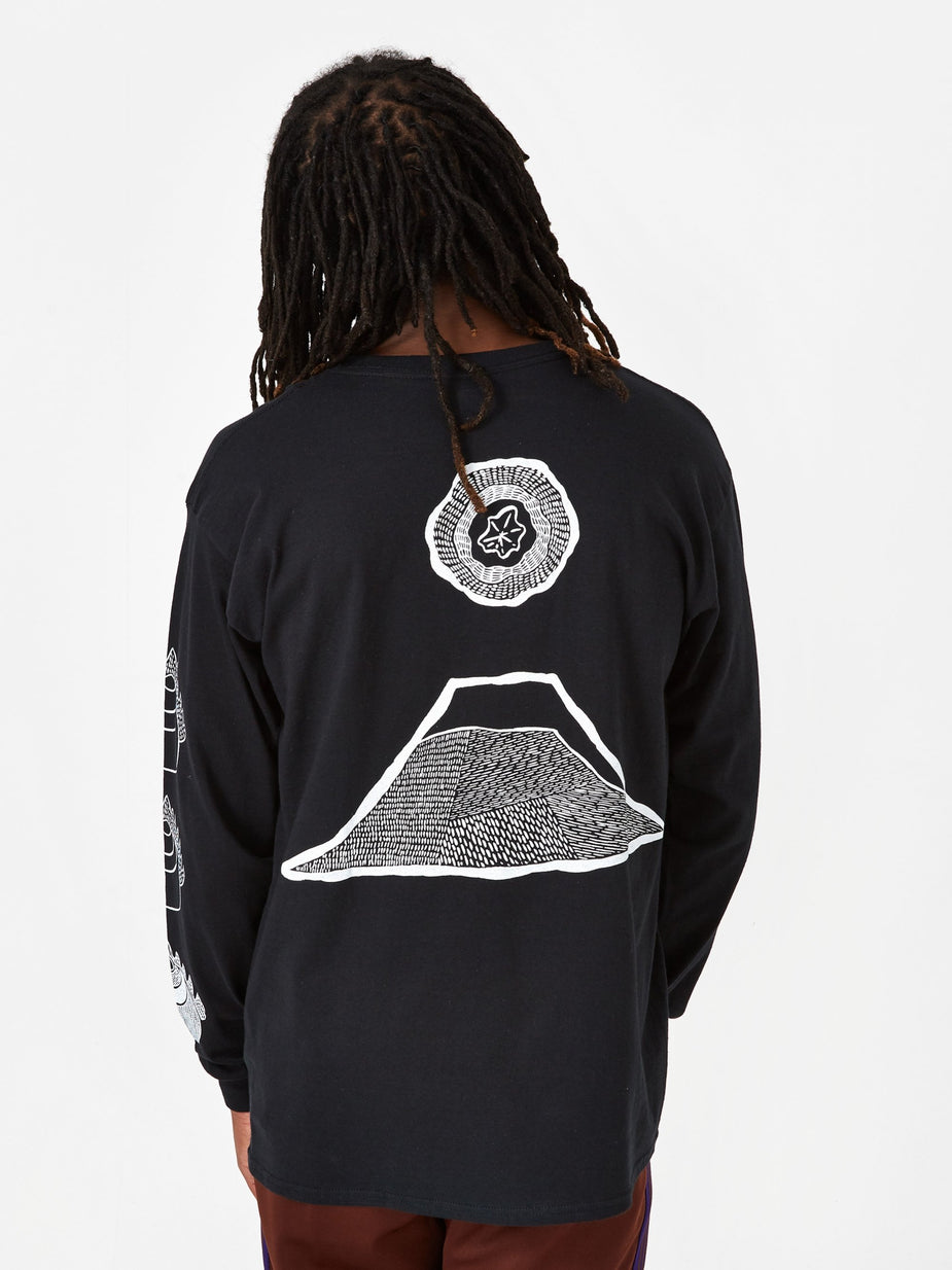 Sasquatchfabrix. Sasquatchfabrix. Fuji Longsleeve T-Shirt - Black - Black