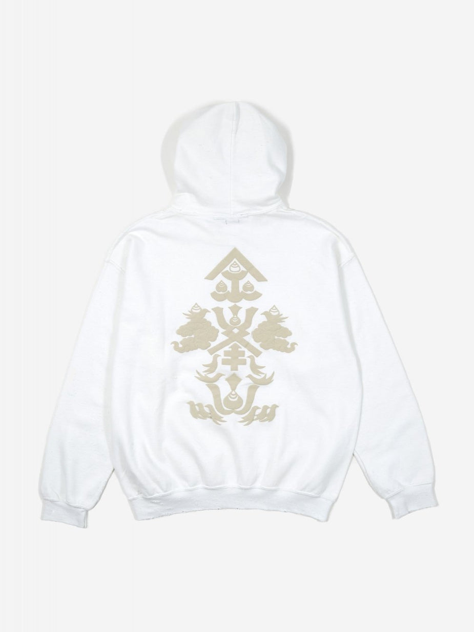 Sasquatchfabrix. Sasquatchfabrix. Kinpusen Pilling Sweat Hoodie - White - White