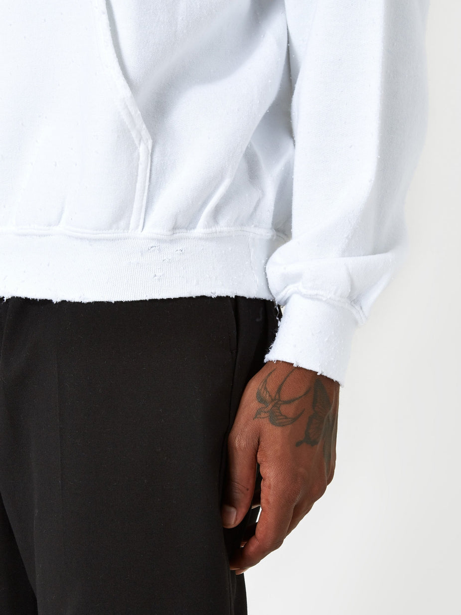 Sasquatchfabrix. Sasquatchfabrix. Kinpusen Pilling Sweat Hoodie - White - White
