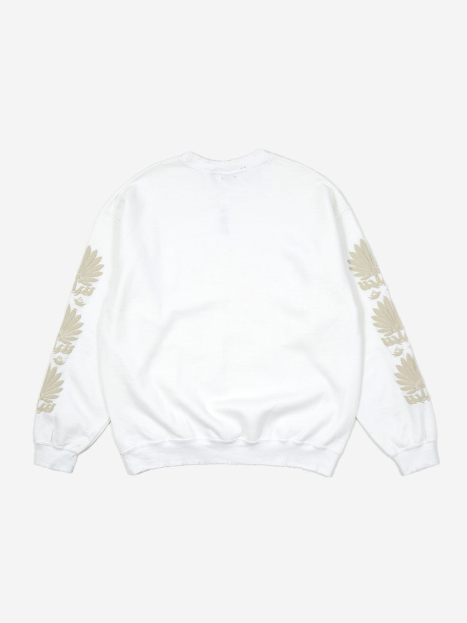 Sasquatchfabrix. Sasquatchfabrix. Oriental Fan Print Sweatshirt - White - White