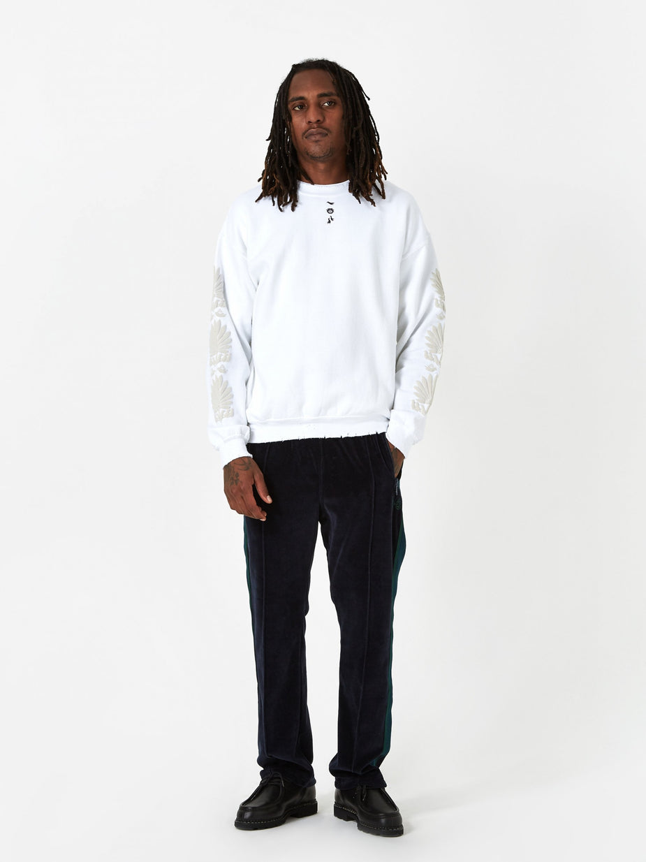 Sasquatchfabrix. Sasquatchfabrix. Oriental Fan Print Sweatshirt - White - White