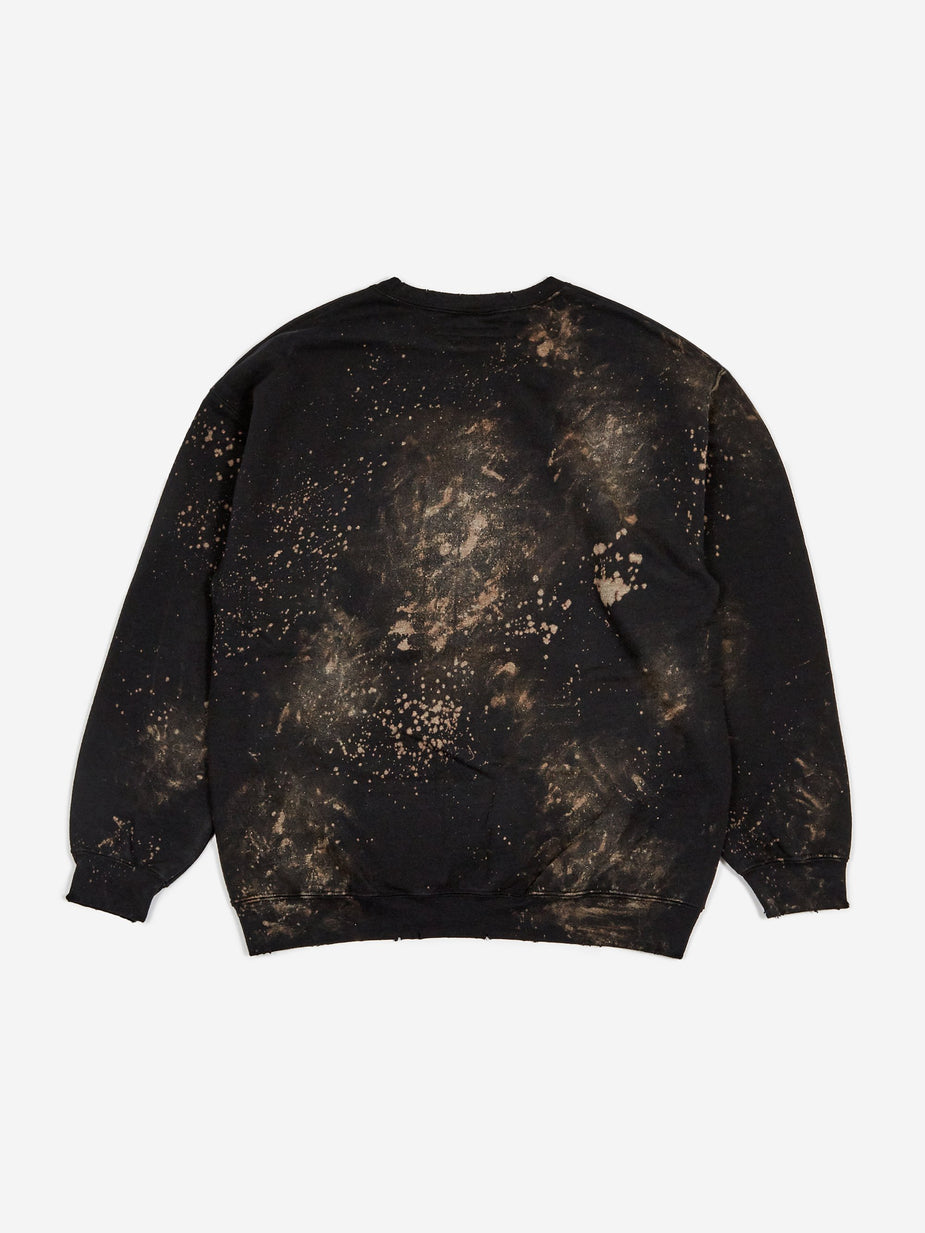 Sasquatchfabrix. Sasquatchfabrix Paint Vintage Sweatshirt - Black - Black