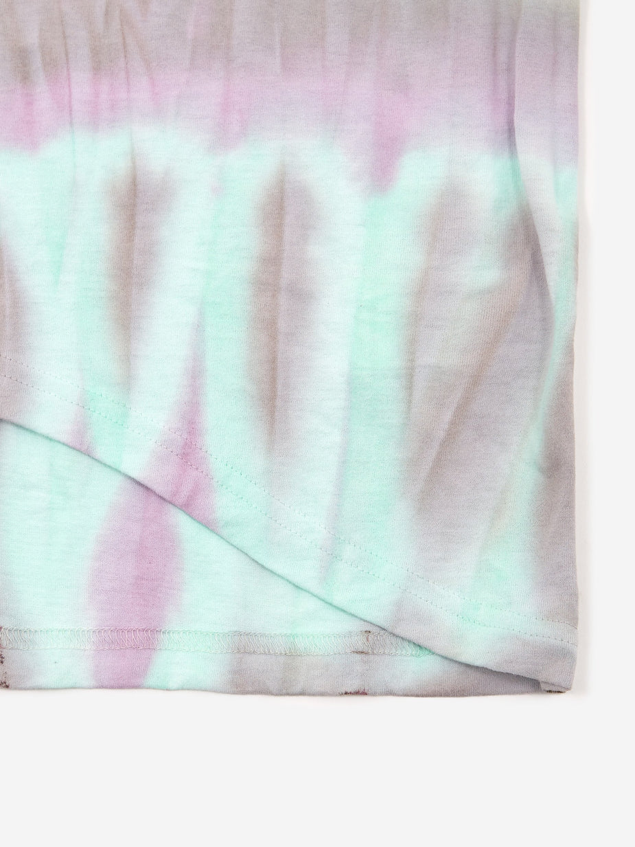 Sasquatchfabrix. Sasquatchfabrix Tie Dye Pocket Half Sleeve T-Shirt - Grey Green - Green