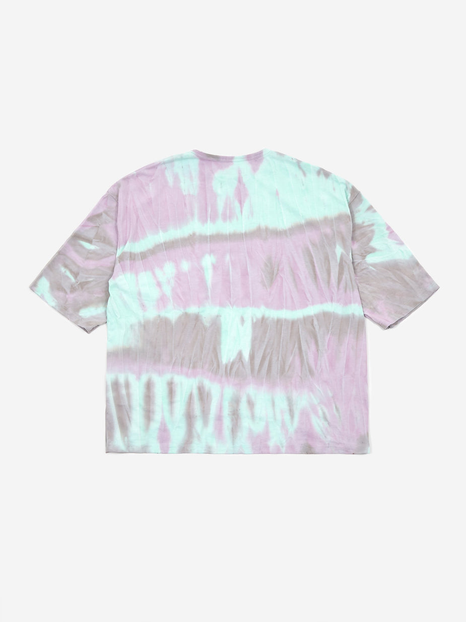 Sasquatchfabrix. Sasquatchfabrix Tie Dye Pocket Half Sleeve T-Shirt - Grey Green - Green