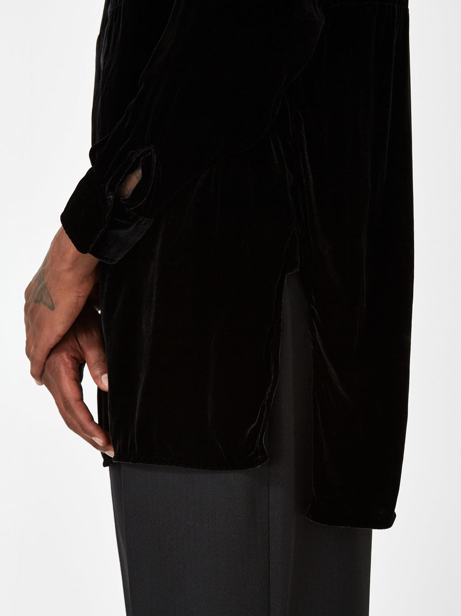 Sasquatchfabrix. Sasquatchfabrix. Velvet Long Shirt - Black - Black