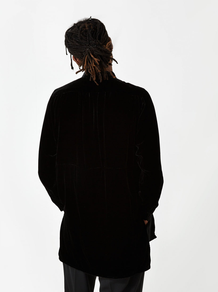 Sasquatchfabrix. Sasquatchfabrix. Velvet Long Shirt - Black - Black