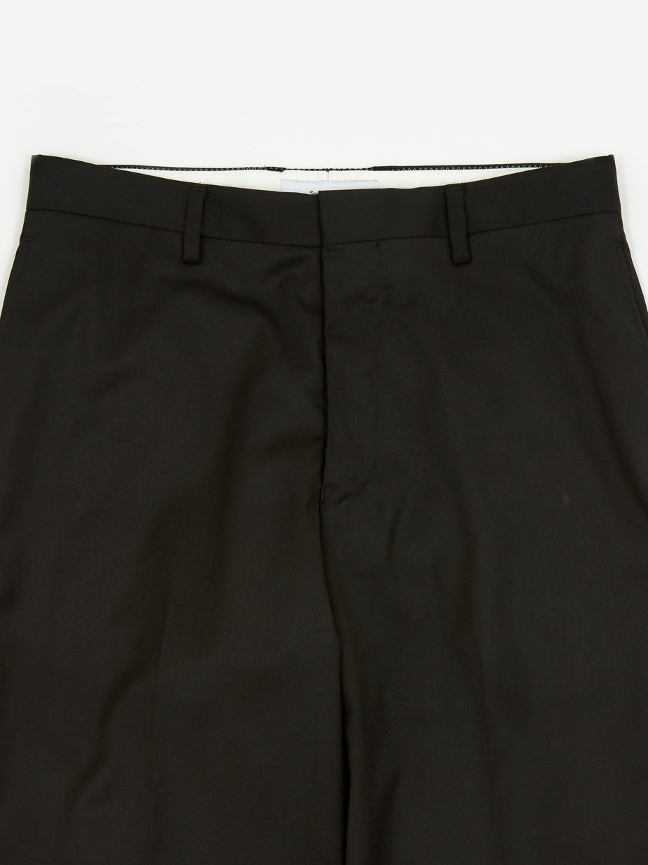 Sasquatchfabrix. Sasquatchfabrix Wide Silhouette Trouser - Black - Black