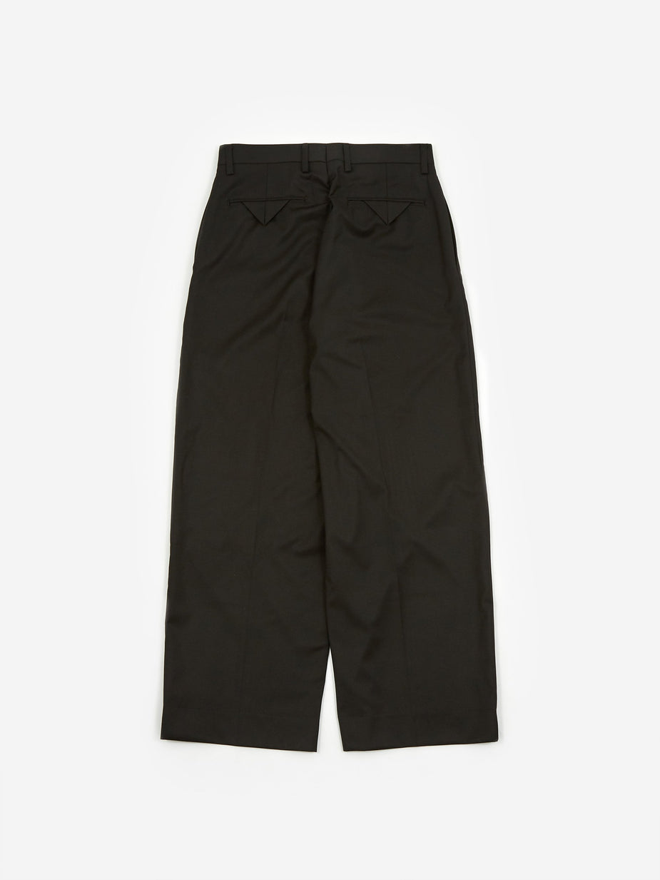 Sasquatchfabrix. Sasquatchfabrix Wide Silhouette Trouser - Black - Black
