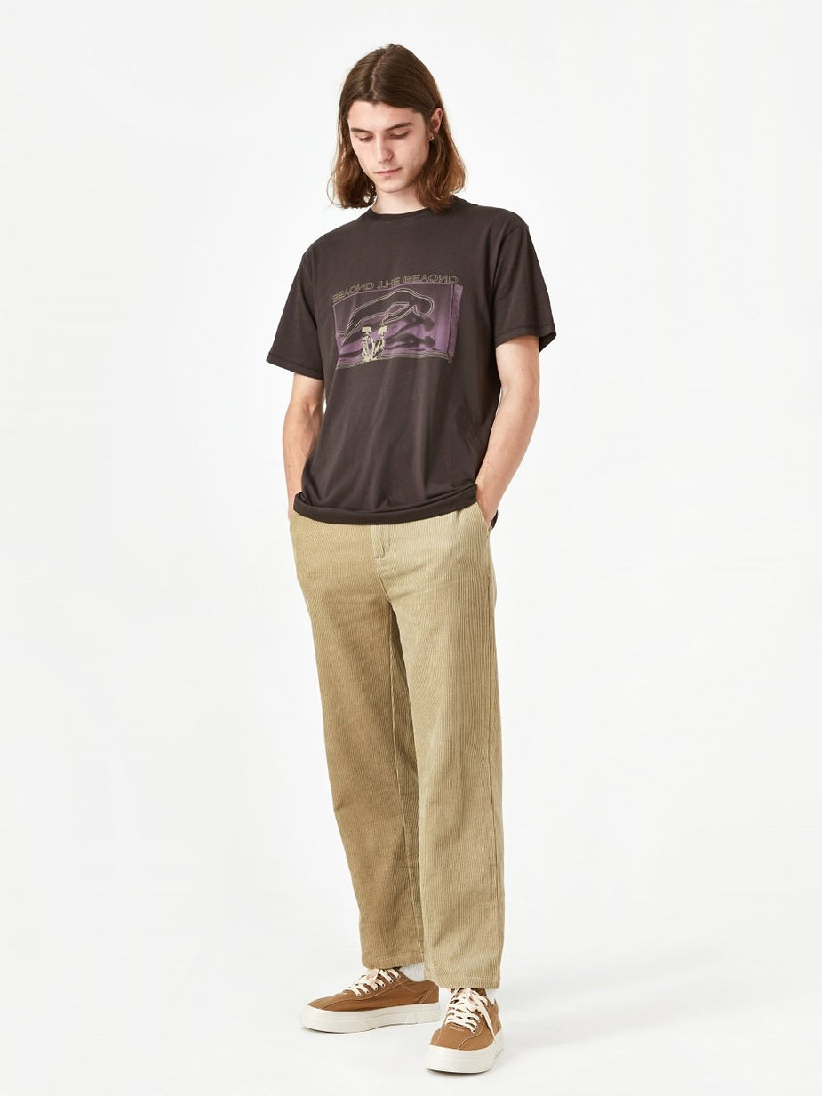 Satta Satta Beyond T-Shirt - Washed Black - Black